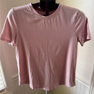 Lululemon Light Pink Love T-shirt Size 6